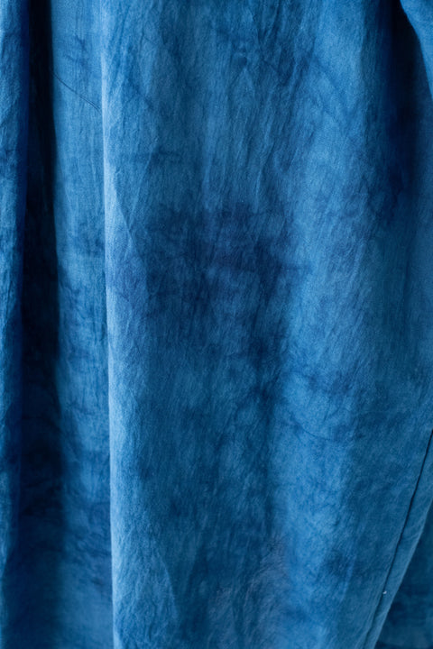 琉球藍 Shirt onepiece /TYE-DYE