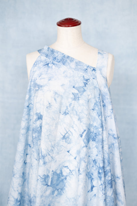 琉球藍 Strap Onepiece /TYE-DYE