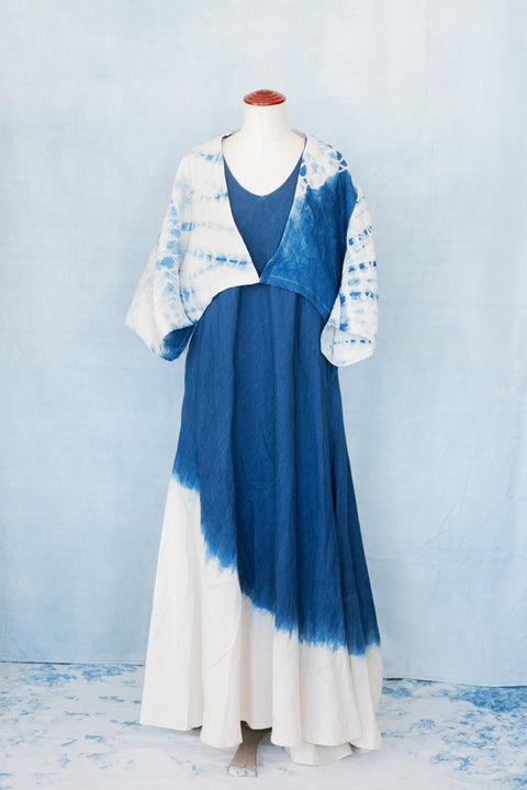 琉球藍 STALL BOLERO (絞り染)
