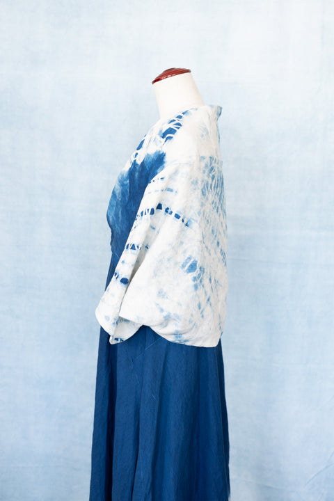 琉球藍 STALL BOLERO (絞り染)