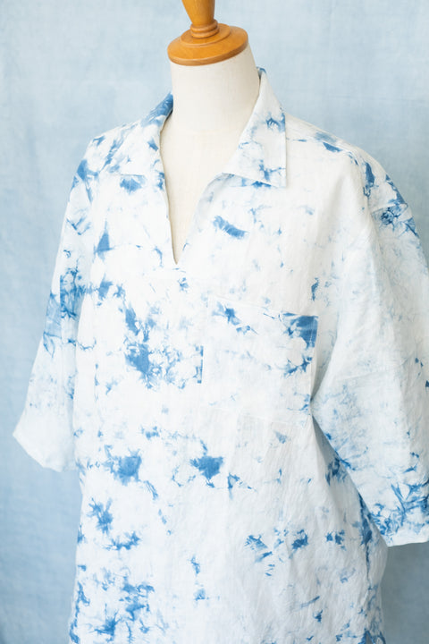 琉球藍 CLASSIC SHIRTS /TYE-DYE