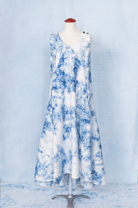 琉球藍 Machi Dress2 /TYE-DYE