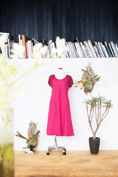 Knit sleeve Onepiece