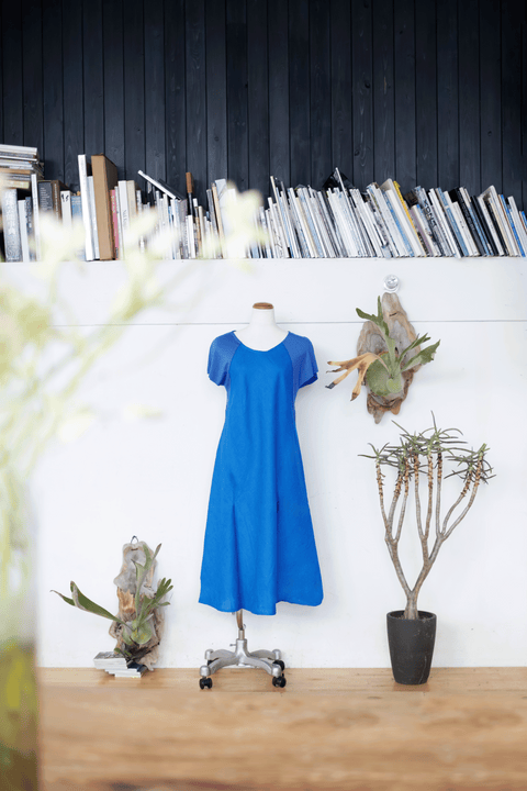 Knit sleeve Onepiece