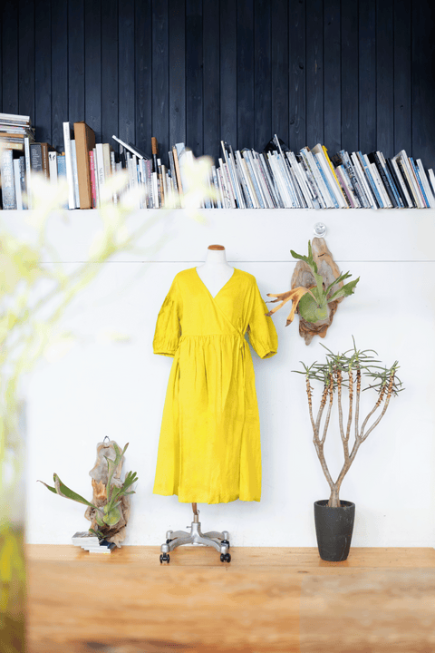 Puff sleeve onepiece