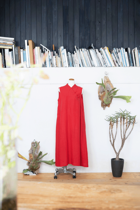 CHAINA BUTTON ONEPIECE