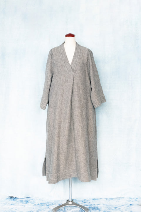 STITCH ONEPIECE WOOL/LINEN