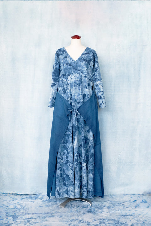 琉球藍Long Tai onepiece (柄①)　